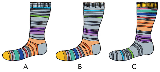 5 tips for knitting Our Solar System socks