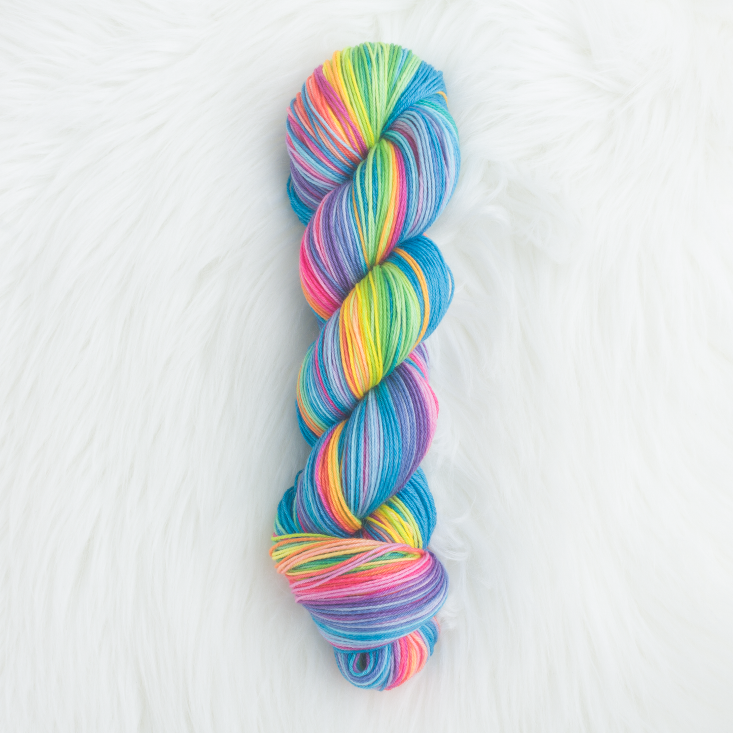 colourwheel self striping sock yarn gauge dye works