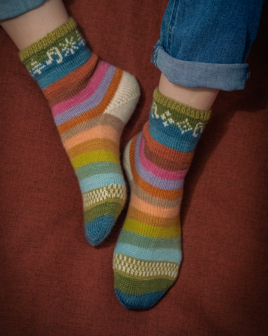 Ornamental Sock KAL Kit