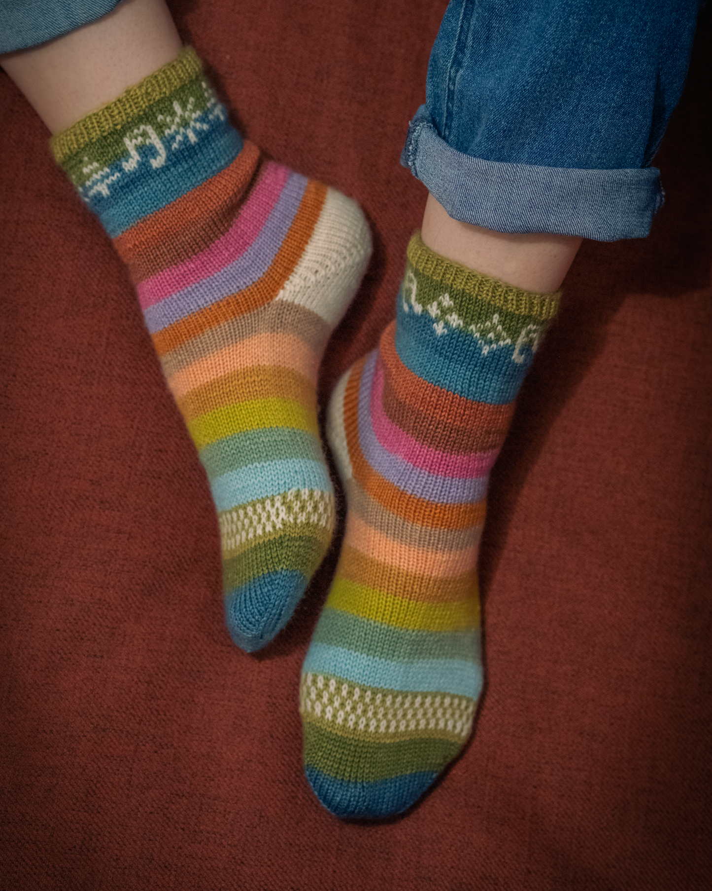 Ornamental Sock KAL Kit