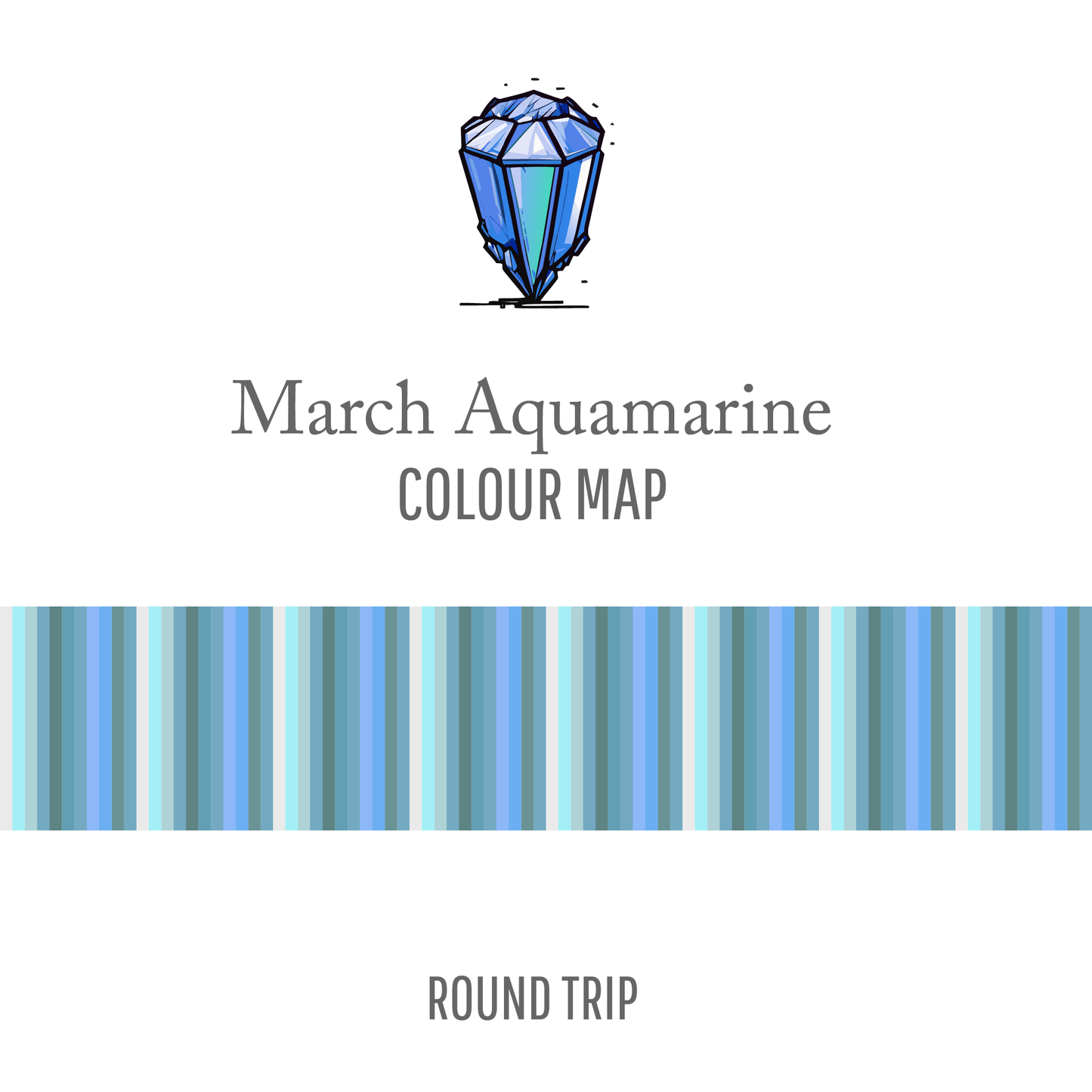 March Aquamarine : Round Trip