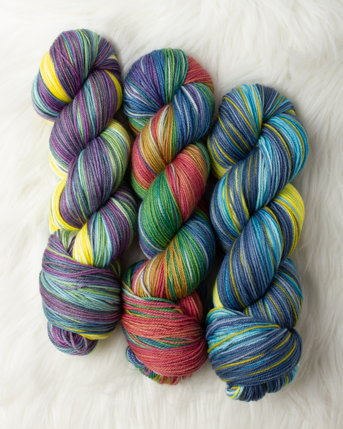 Our Rainbow Shawlette : August 2026 KAL