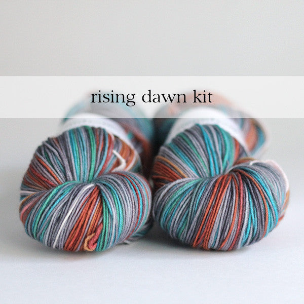 PRE-ORDER : SHAWL KIT : Rising Dawn