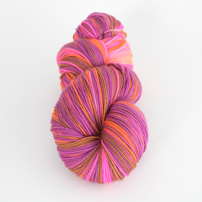 Margaritaville self-striping shawl yarn | Gauge
