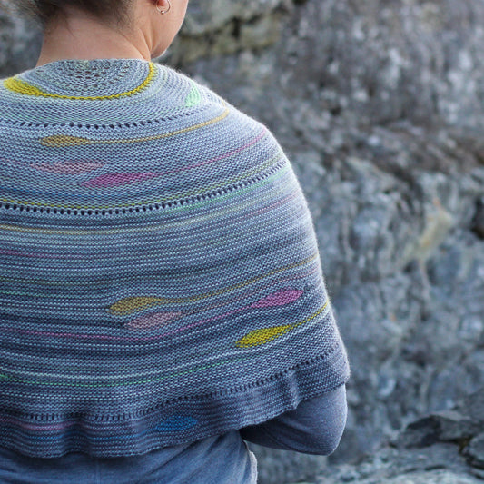 April Shawl KAL details