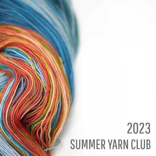 Yarn + Pattern Club : June - Aug 2023