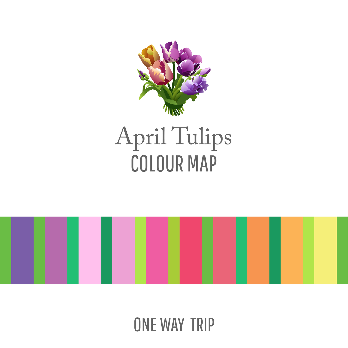 April Tulips: One Way Trip