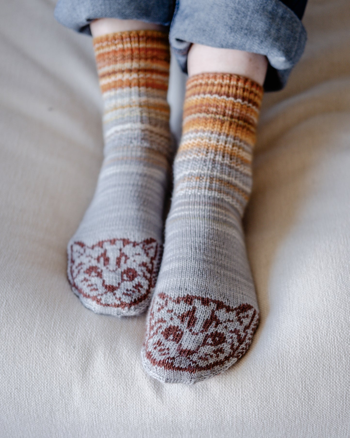 Cats and Dogs Socks : June 2026 KAL