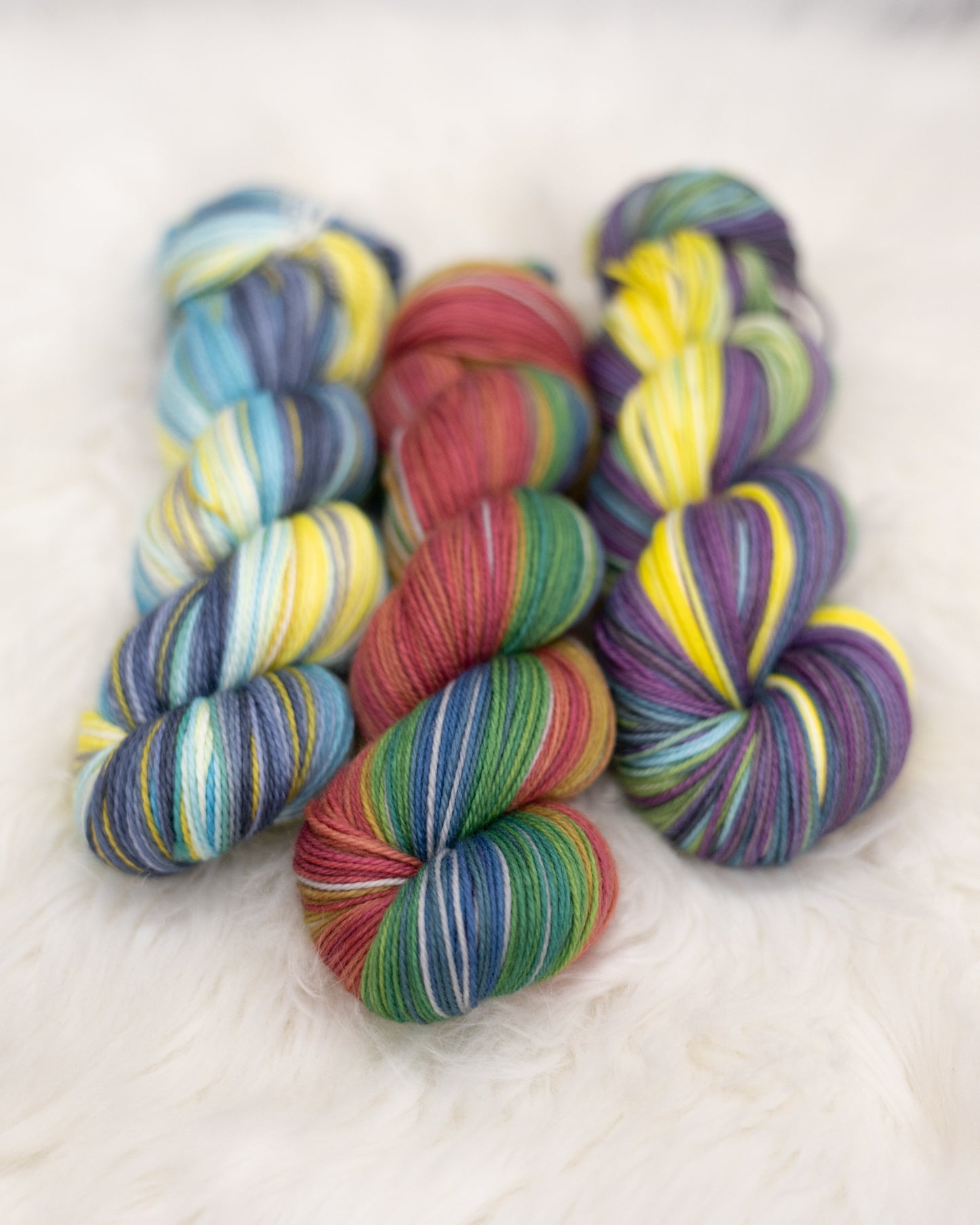 Our Rainbow Shawlette : August 2026 KAL