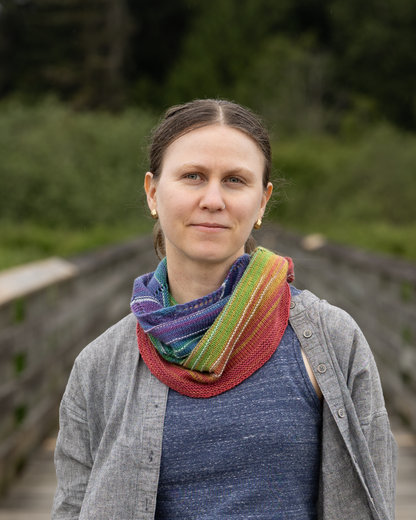 Our Rainbow Shawlette : August 2026 KAL