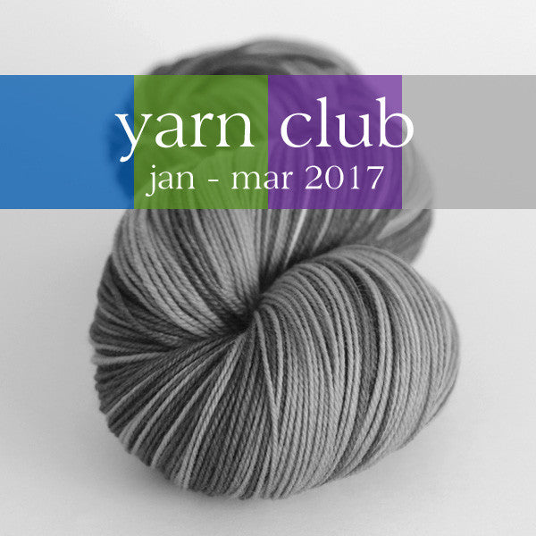 Yarn Club : Jan-Mar 2017