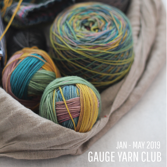 Yarn Club : Jan - May 2019