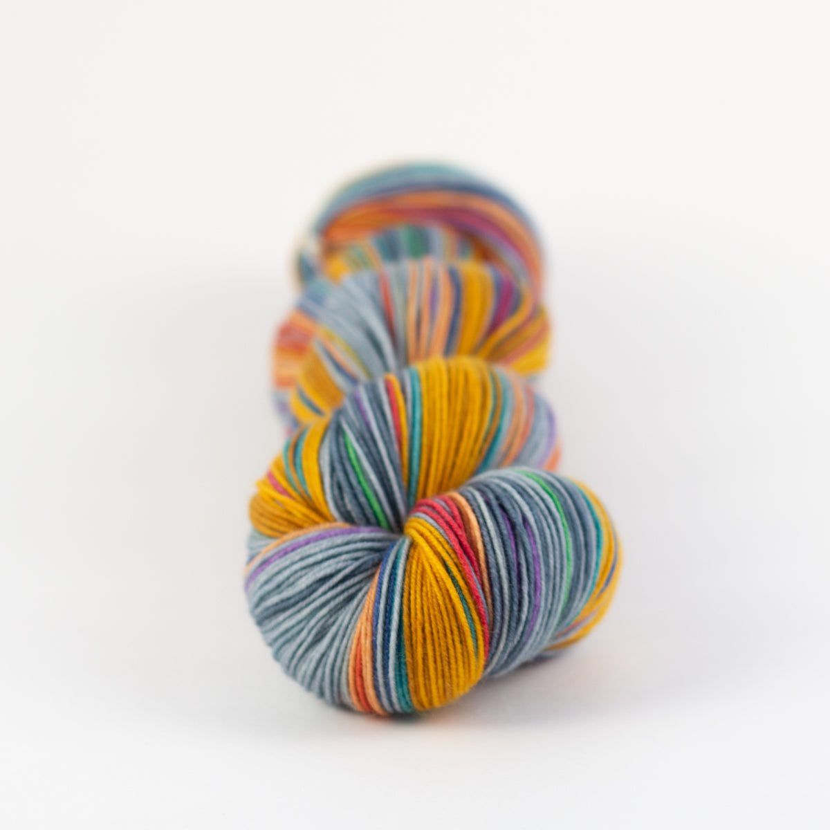 our solar system one way trip musselburgh hat gauge dye works self striping yarn wool knitting