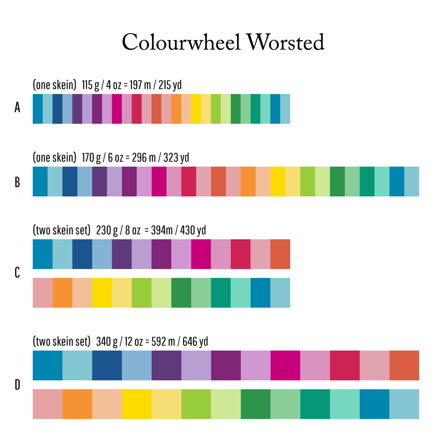 Colourwheel : Worsted