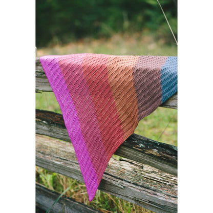 Ocean Sunset | self-striping shawl yarn